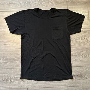 Vintage Single-Stitch Lightweight Pocket Blank Tee